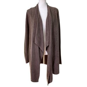 Barefoot Dreams Bamboo Chic Lite Calypso Waterfall Cardigan Sweater (Size S/M)